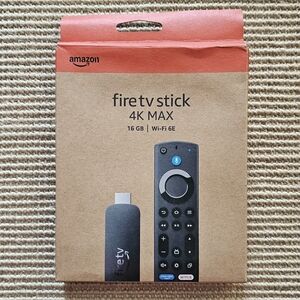 Amazon NIB Fire TV Stick 4K Max Streaming Device Wi-Fi 6 Ambient Experience 16GB